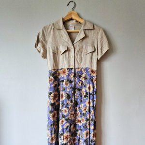Vintage 90's Frederick's of Hollywood Maxi Dress